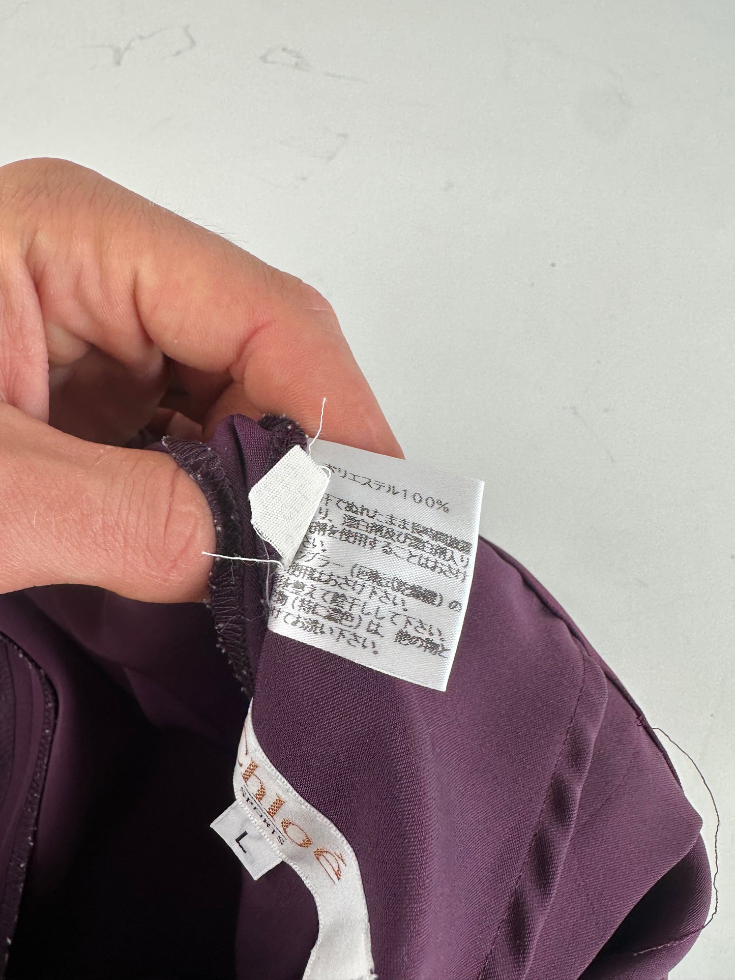Vintage Chloe Tailored Trousers Purple S