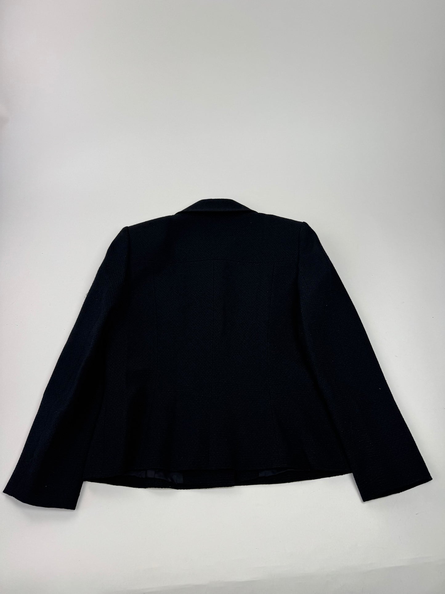 Vintage Givenchy Wool Trenchcoat black