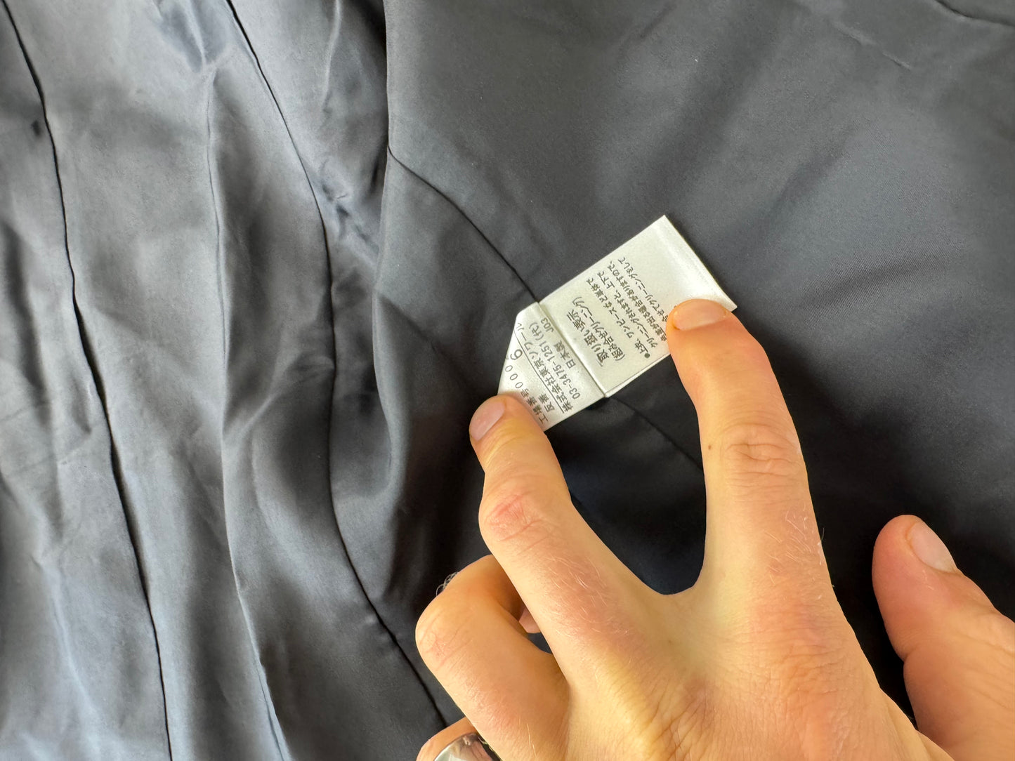 Vintage Givenchy Wool Trenchcoat black