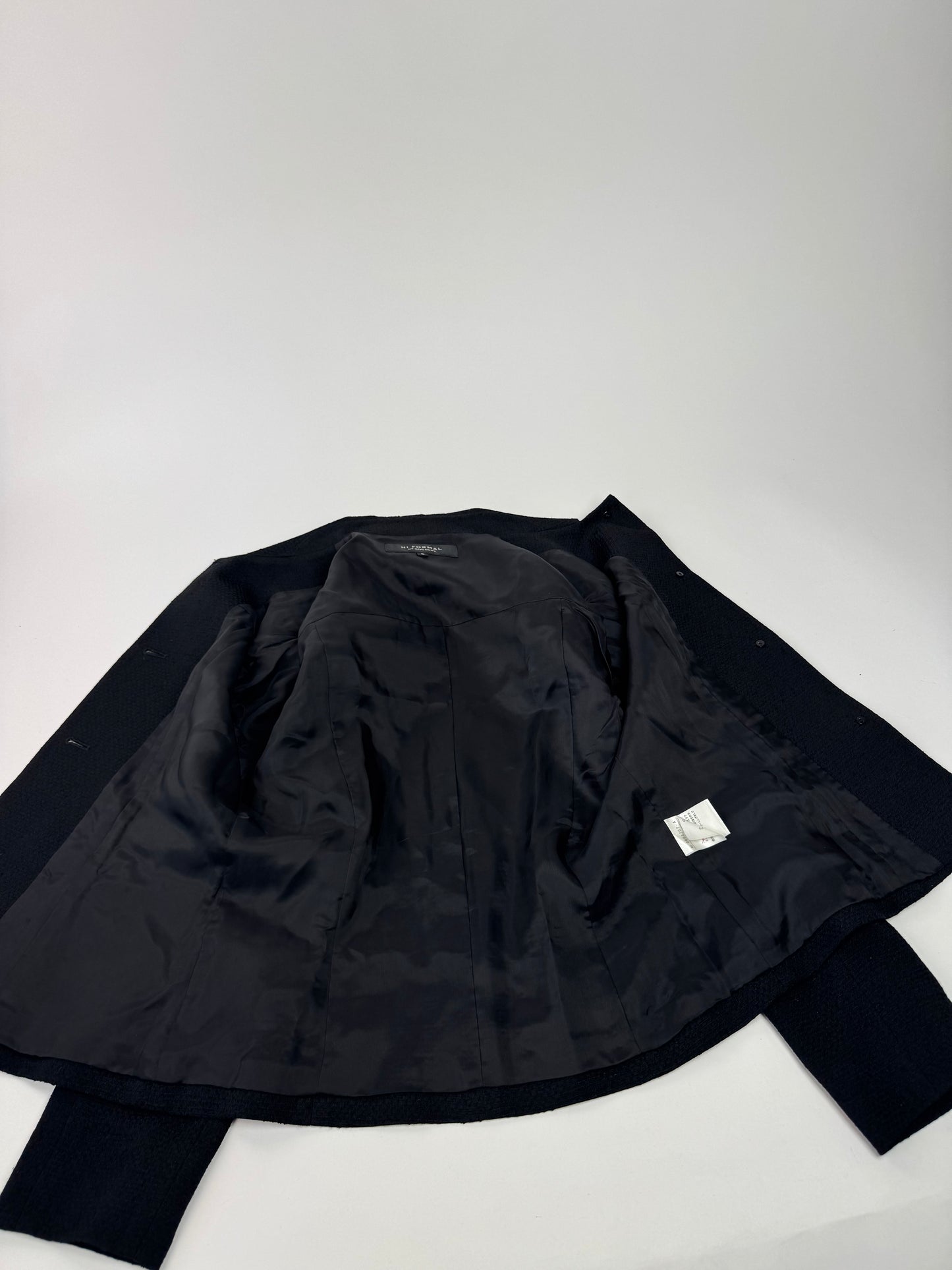 Vintage Givenchy Wool Trenchcoat black