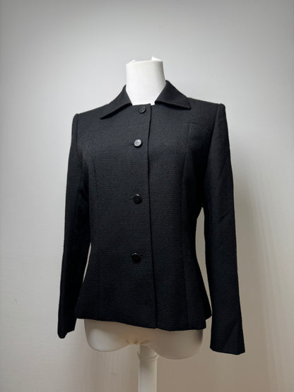 Vintage Givenchy Wool Trenchcoat black