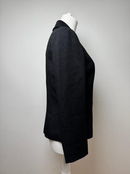 Vintage Givenchy Wool Trenchcoat black