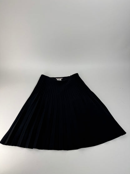Vintage Givenchy Plissee Skirt 36/S black