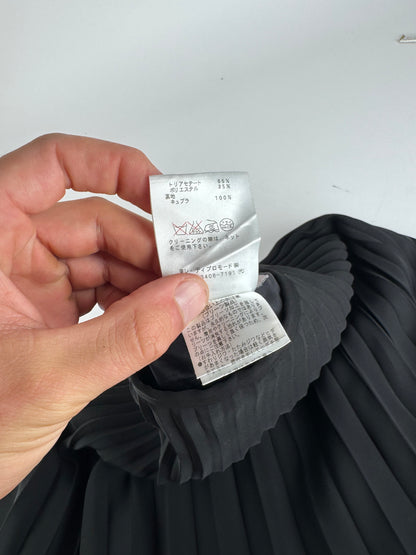 Vintage Givenchy Plissee Skirt 36/S black
