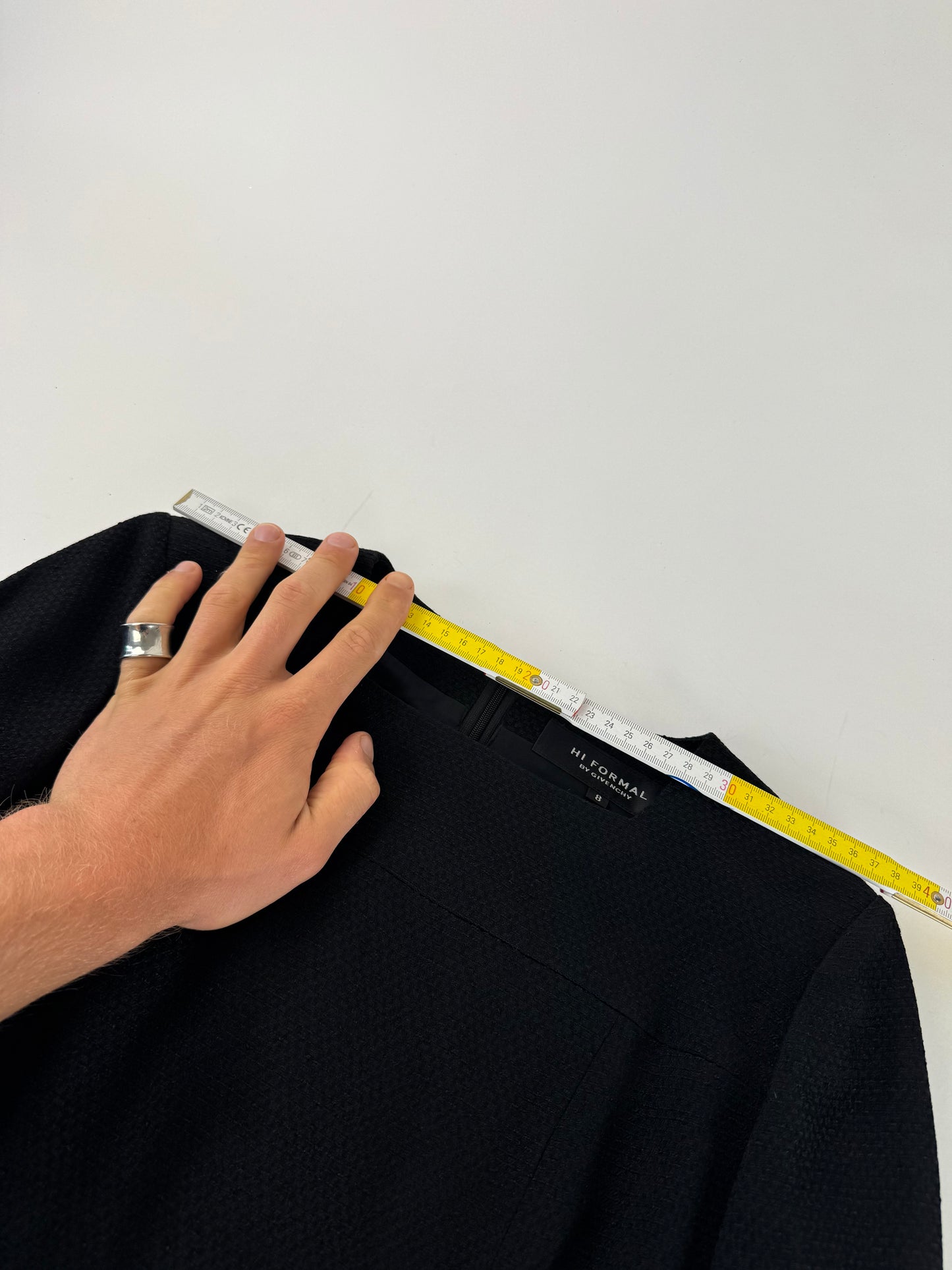 Vintage Givenchy Wool Coat black