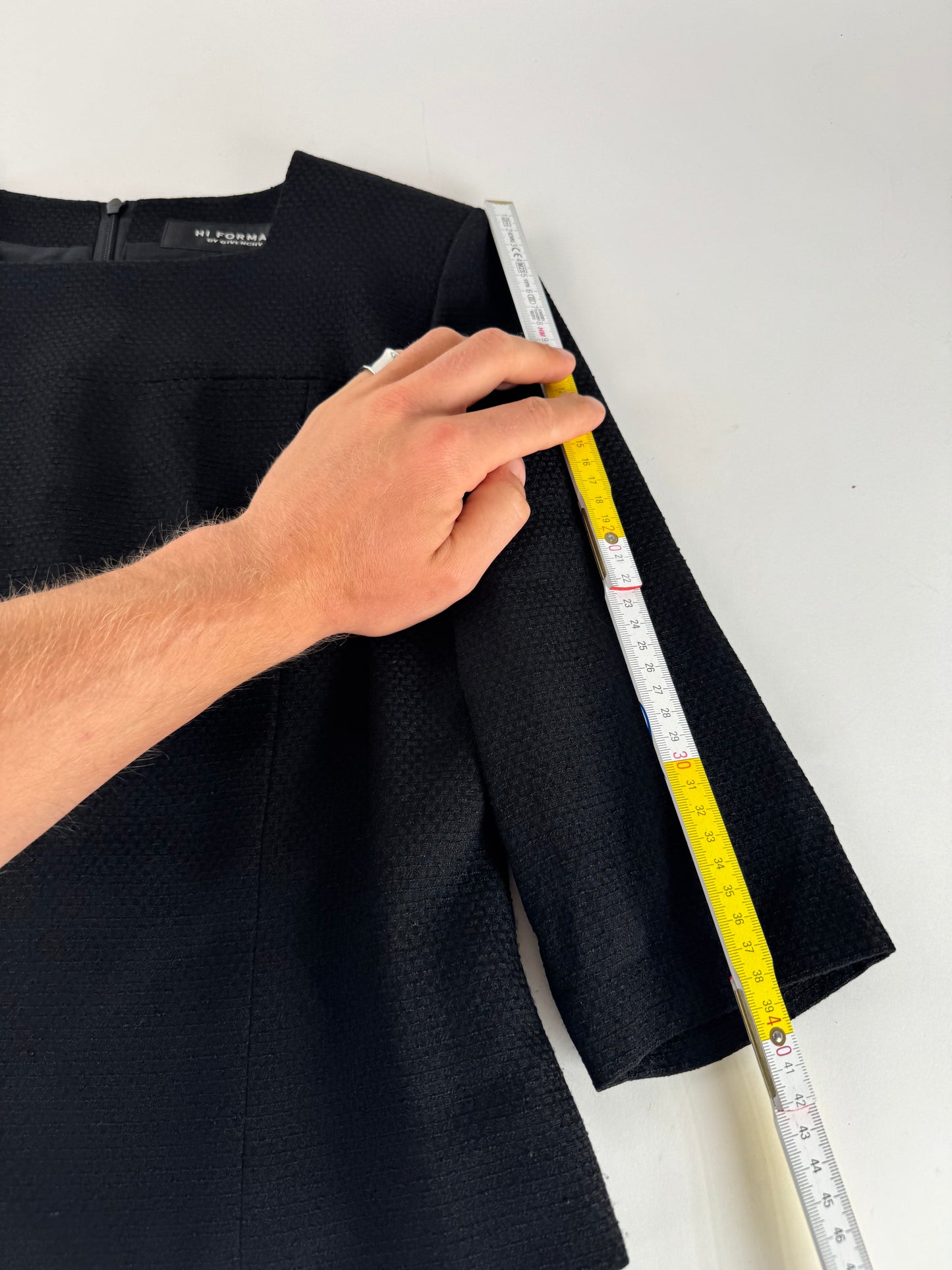 Vintage Givenchy Wool Coat black