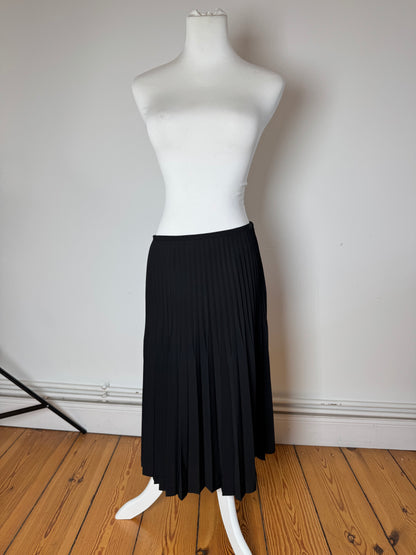 Vintage Givenchy Plissee Skirt 36/S black