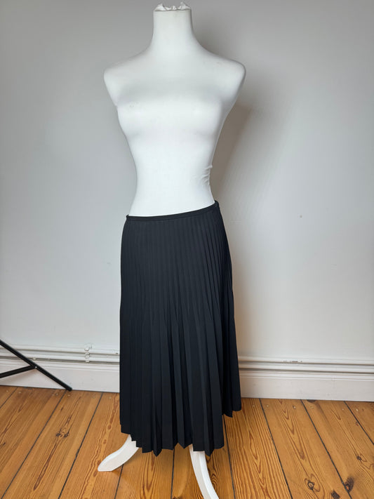 Vintage Givenchy Plissee Skirt 36/S black