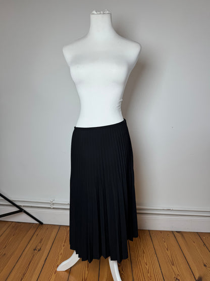 Vintage Givenchy Plissee Skirt 36/S black