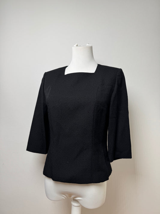 Vintage Givenchy Wool Coat black