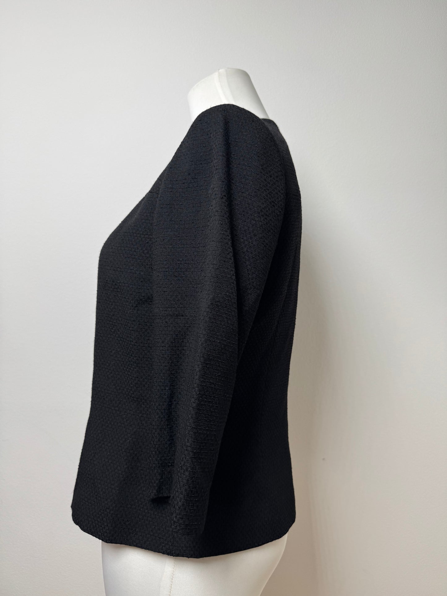 Vintage Givenchy Wool Coat black