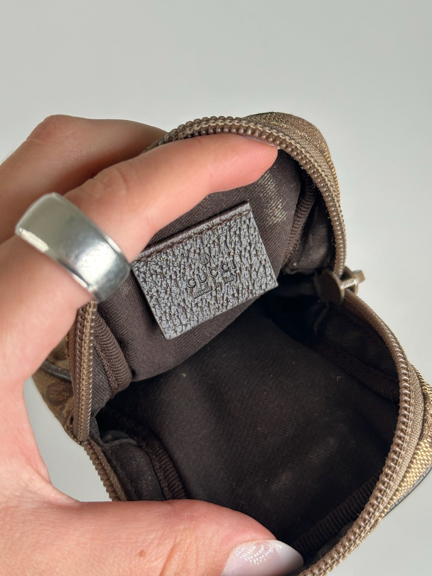 Vintage Givenchy 4G leather bag black