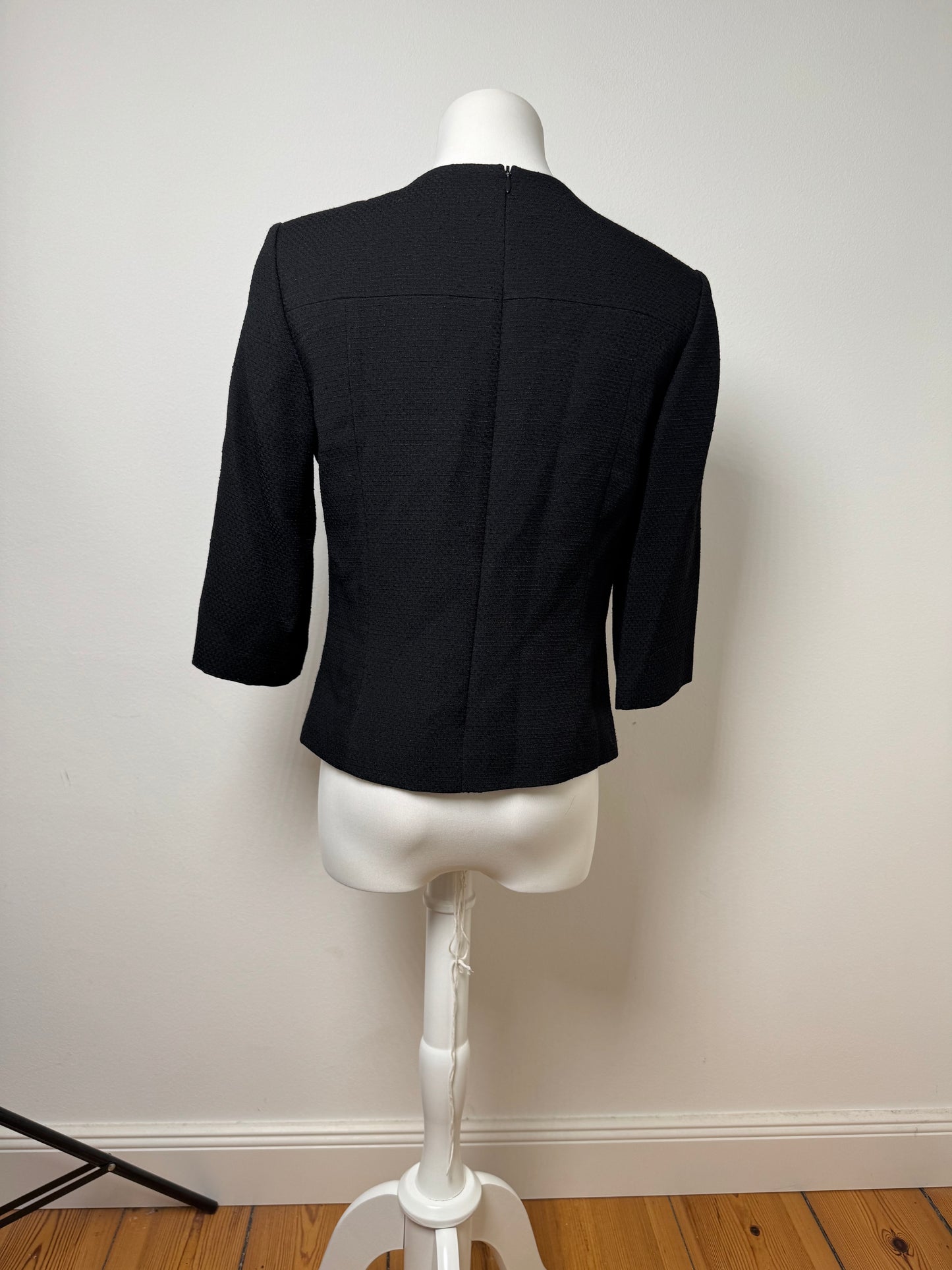 Vintage Givenchy Wool Coat black