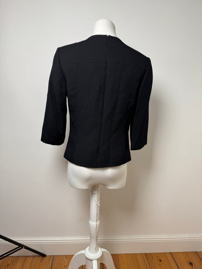 Vintage Givenchy Wool Coat black