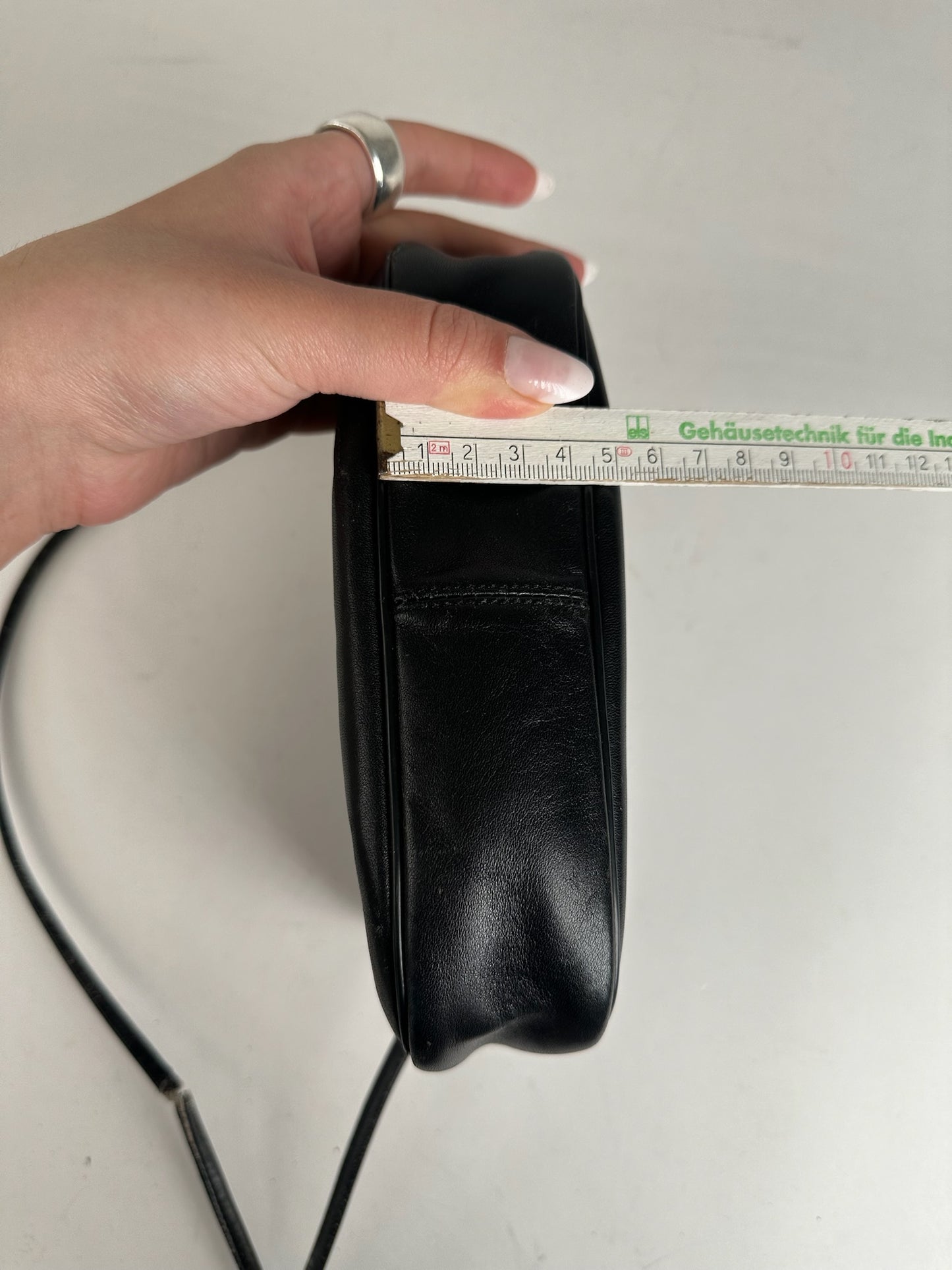 Vintage Givenchy 4G leather bag black