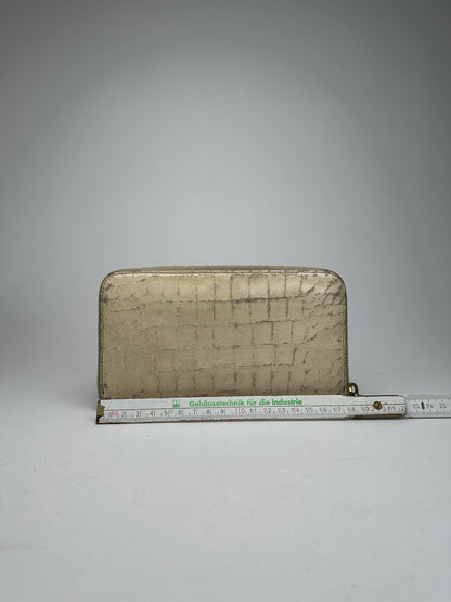 Vintage miu miu leather wallet white