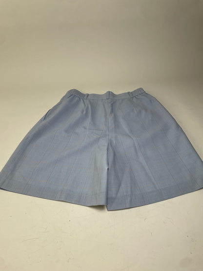 Vintage Dior Polyester Shorts Light Blue Pink Yellow S
