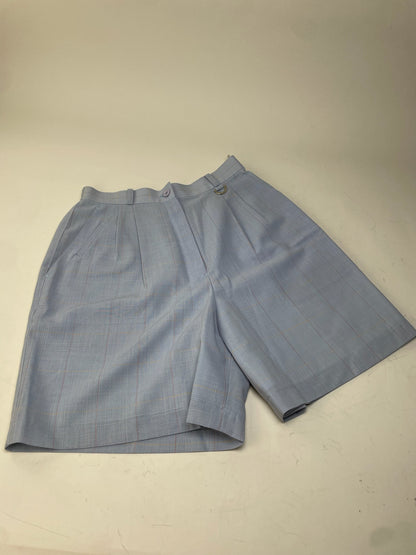 Vintage Dior Polyester Shorts Light Blue Pink Yellow S