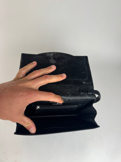 Sac vintage en cuir noir Givenchy