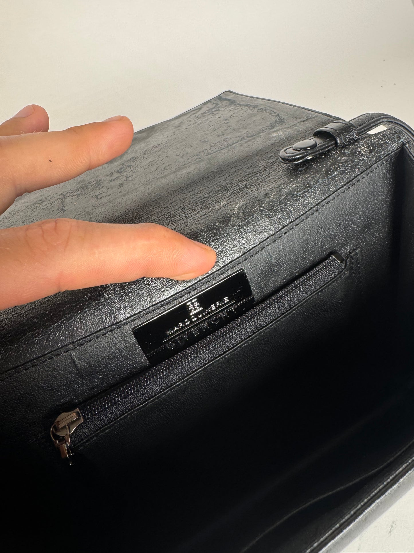 Sac vintage en cuir noir Givenchy