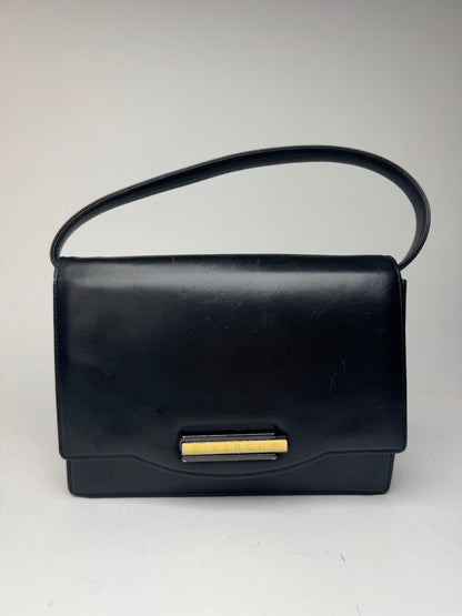 Sac vintage en cuir noir Givenchy
