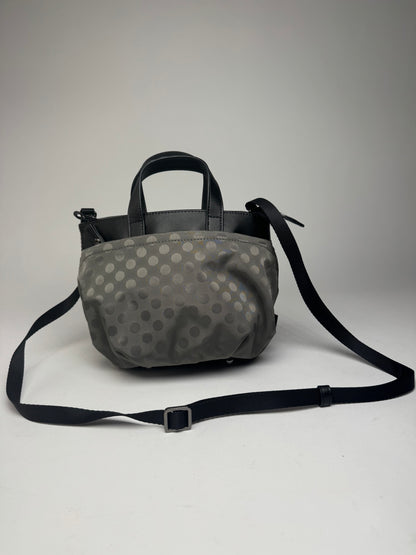Vintage Yohji Yamamoto Y-Saccs Polkadot 2Way Handbag Grey Black
