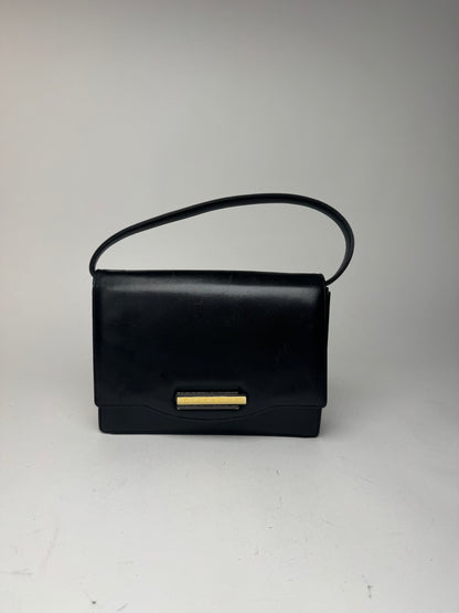 Sac vintage en cuir noir Givenchy