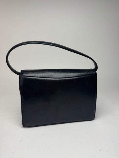 Sac vintage en cuir noir Givenchy