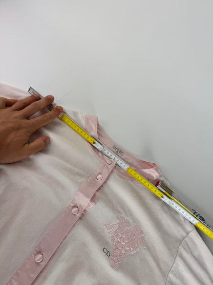 Vintage Dior Twin Set Pink L