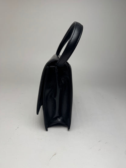 Sac vintage en cuir noir Givenchy