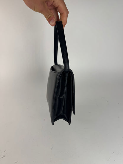Sac vintage en cuir noir Givenchy