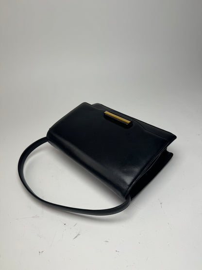 Sac vintage en cuir noir Givenchy