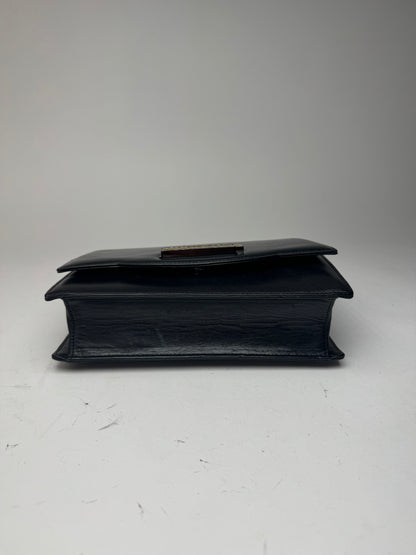 Sac vintage en cuir noir Givenchy