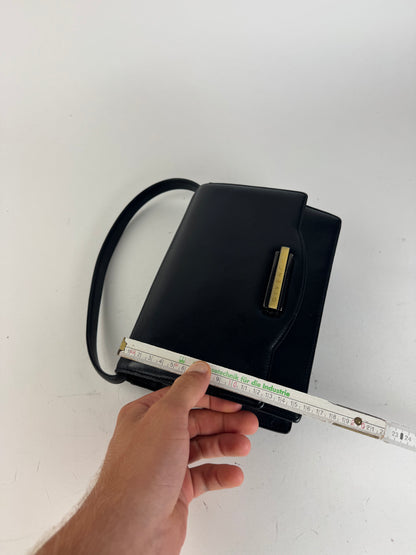 Sac vintage en cuir noir Givenchy