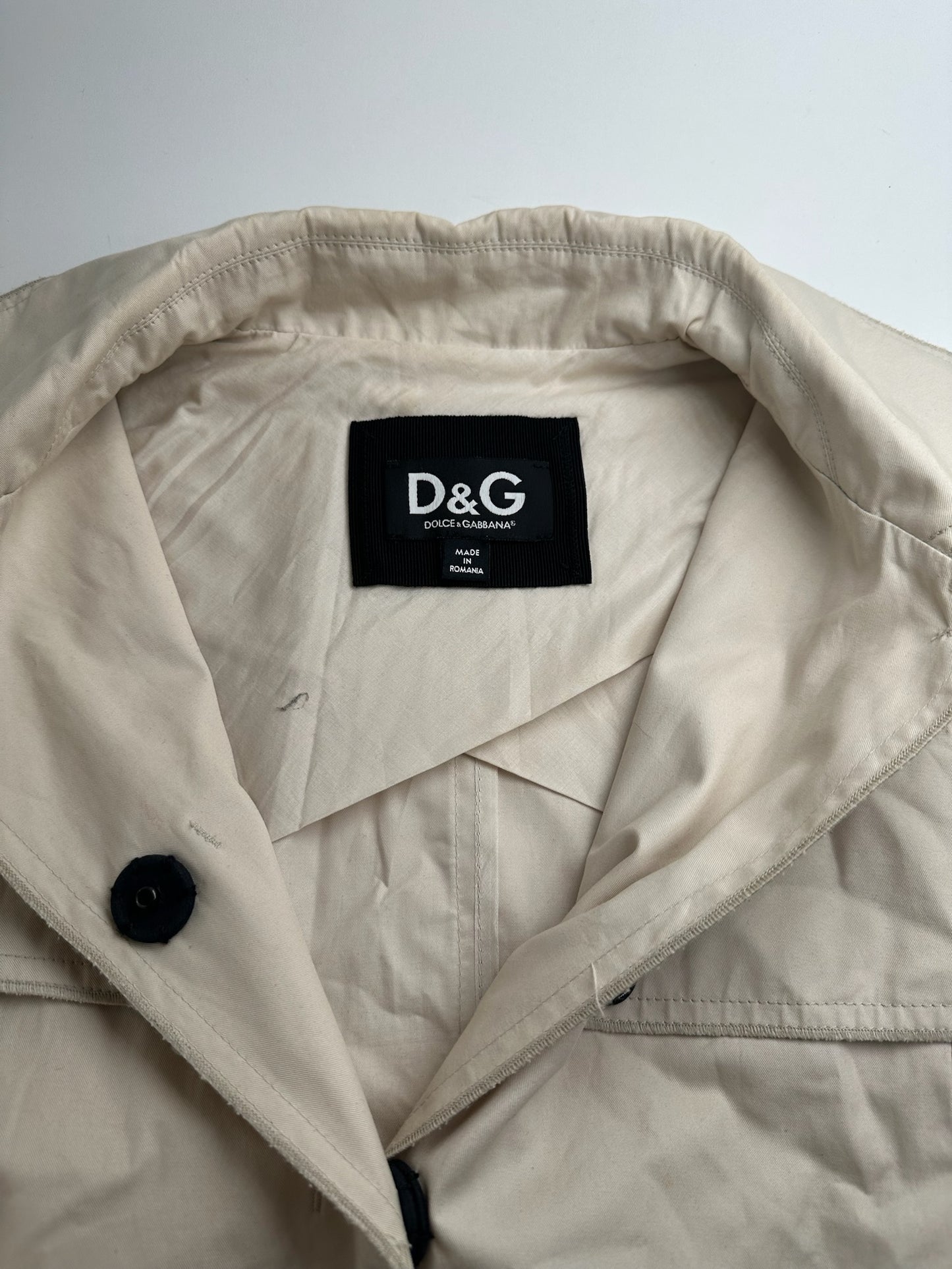 Vintage Dolce & Gabbana Trenchcoat beige