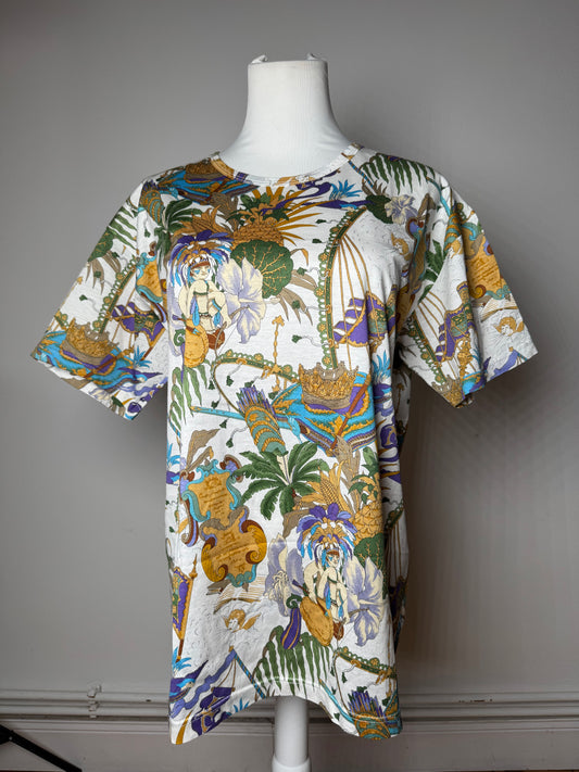 Vintage Loewe Madrid Multicolor Men’s Shirt M