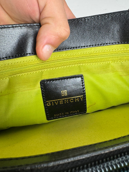 Sac vintage en cuir noir Givenchy