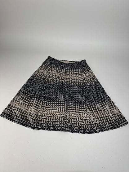 Vintage Givenchy Skirt Brown Black 36/S