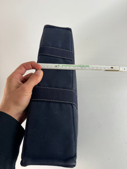 Vintage Hermes Cotton Tote bag navy