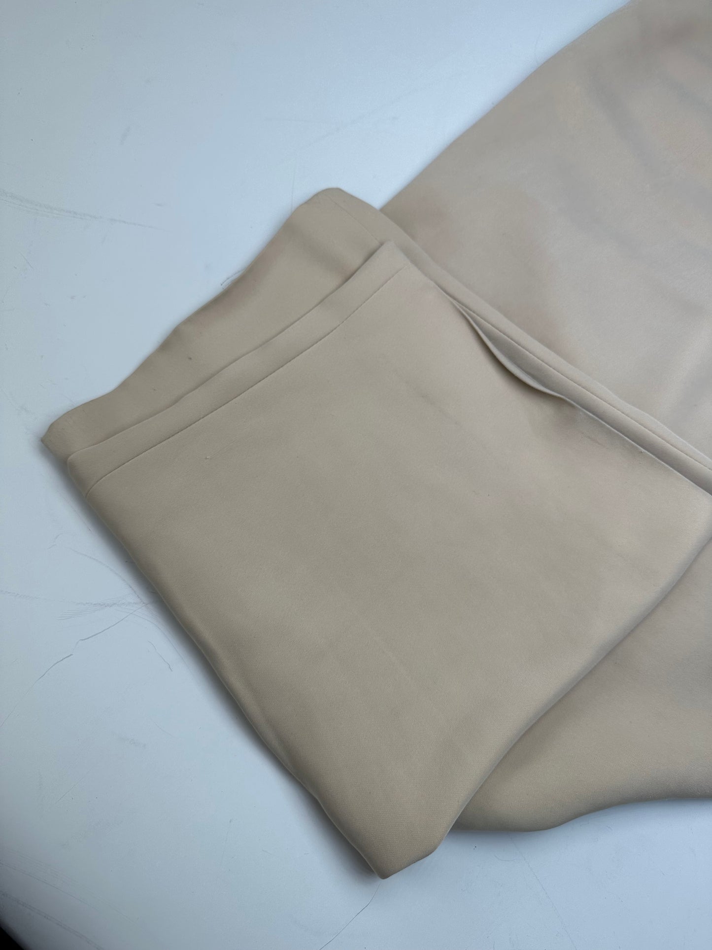 Vintage Chloe Silk Trousers Beige S