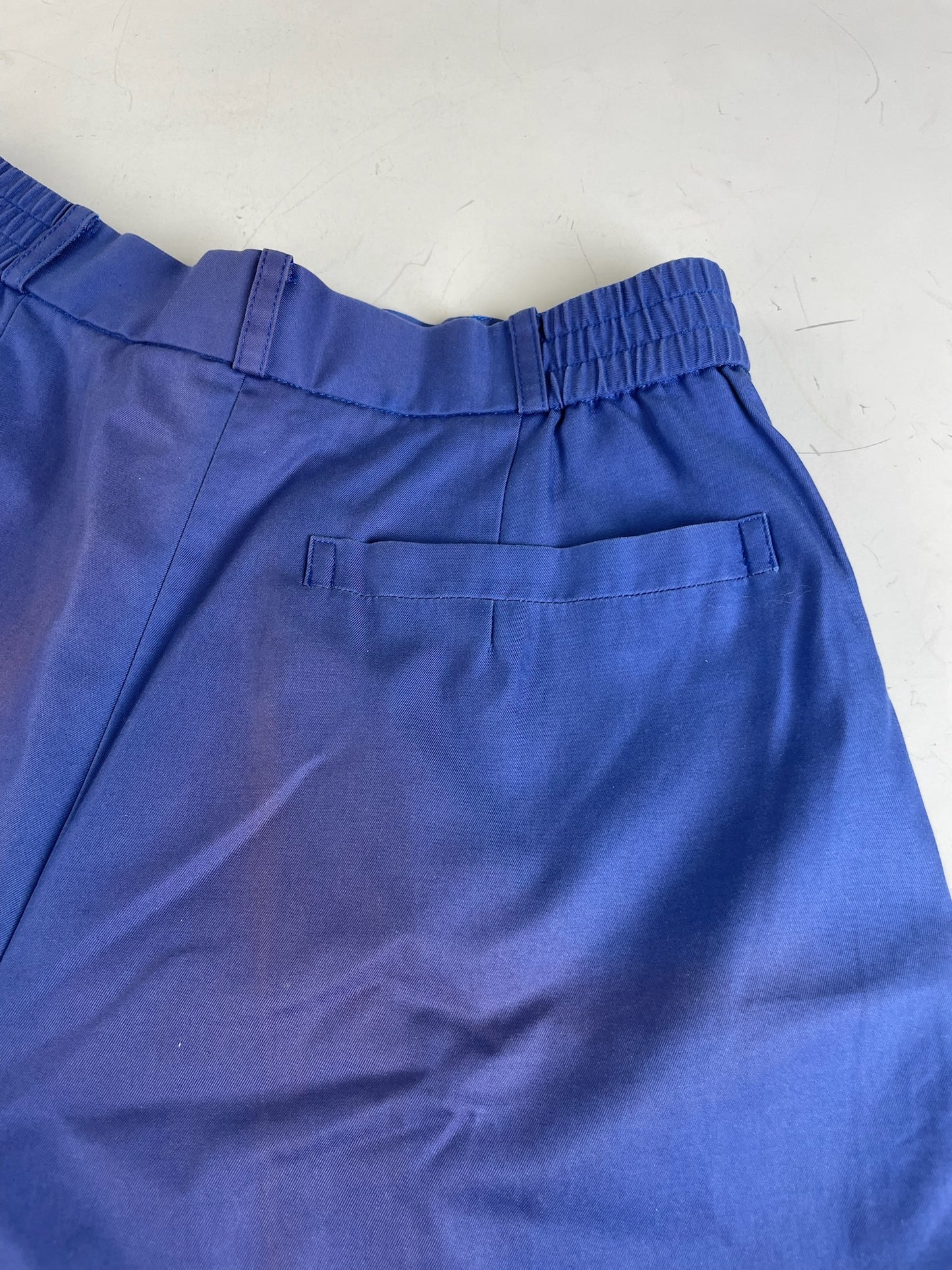 Vintage Dior Sports Shorts Blue Silver S