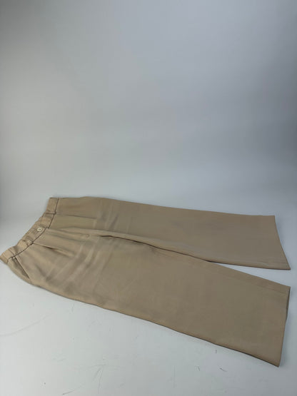 Vintage Chloe Silk Trousers Beige S