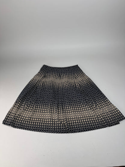 Vintage Givenchy Skirt Brown Black 36/S