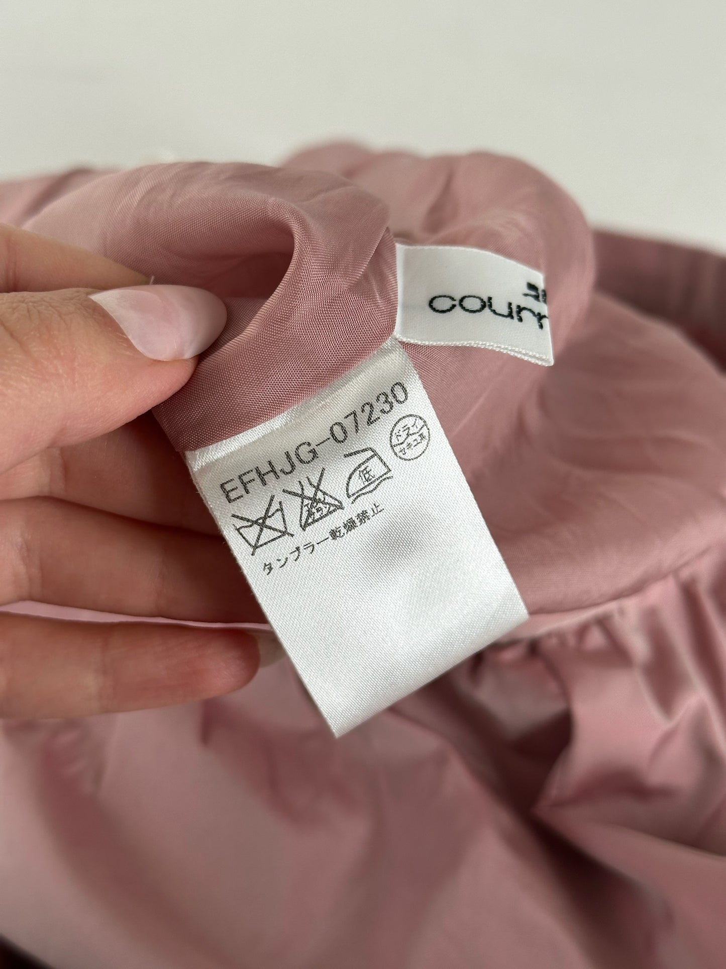 Vintage Courreges Skirt Pink