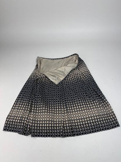 Vintage Givenchy Skirt Brown Black 36/S