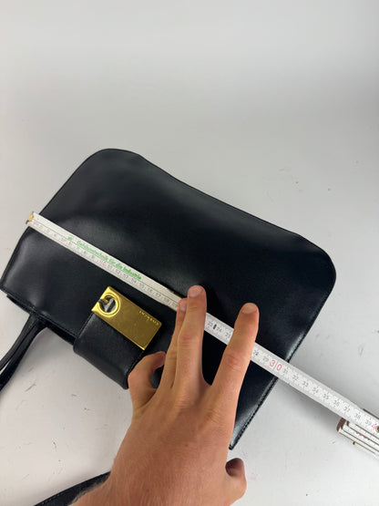Sac vintage en cuir noir Givenchy