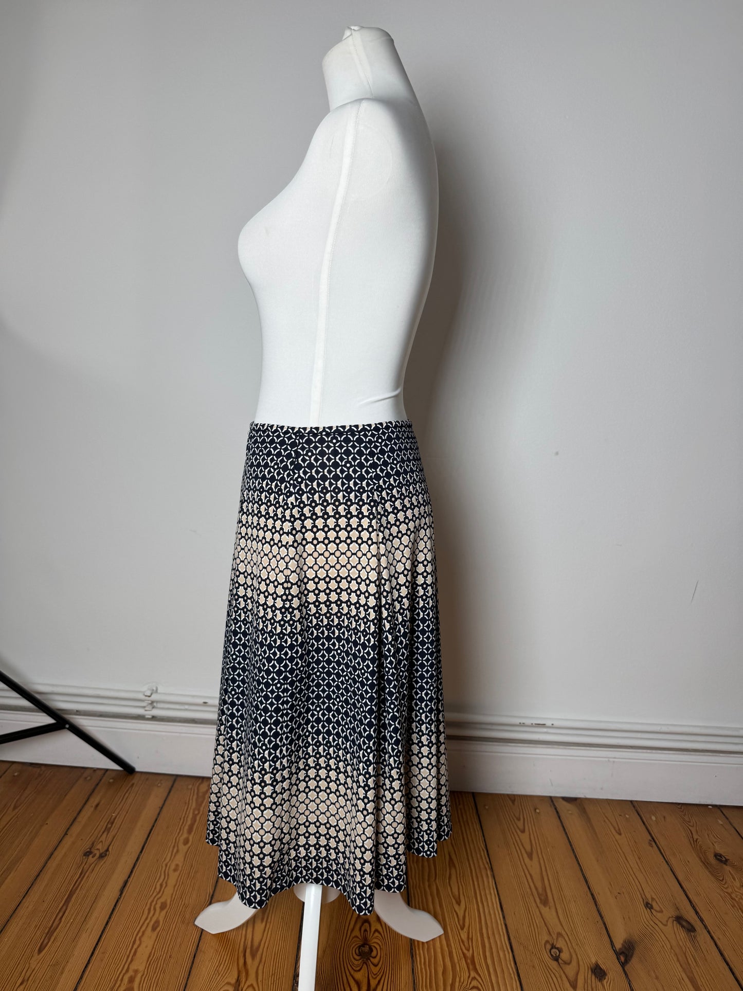 Vintage Givenchy Skirt Brown Black 36/S