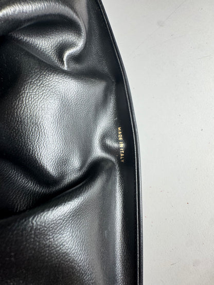 Vintage Celine Triomphe Bag Brown Black 