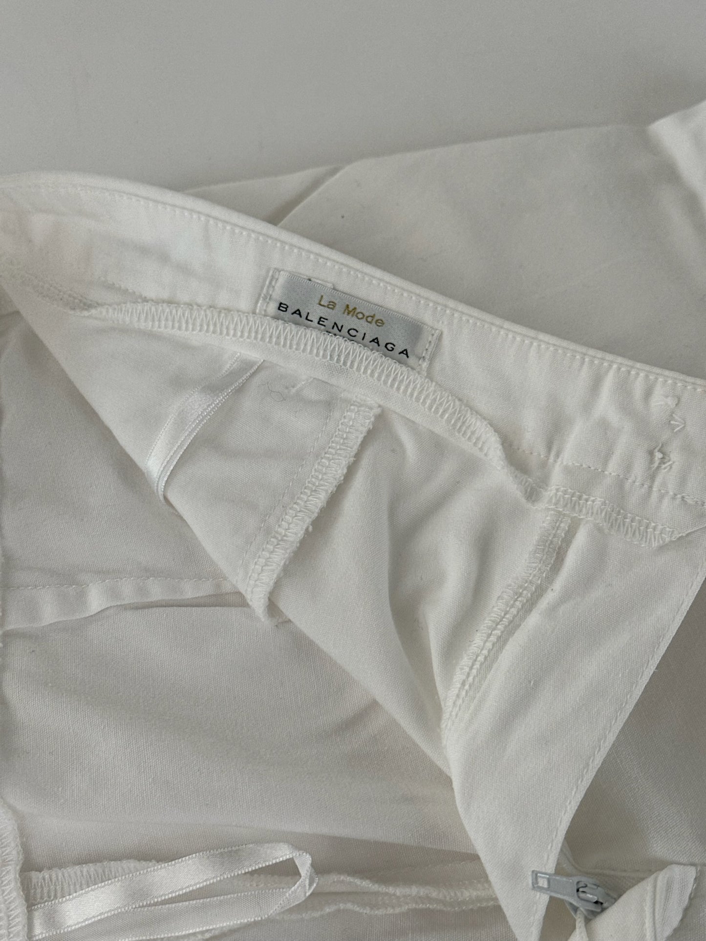 Vintage Balenciaga Shirts 38/M white