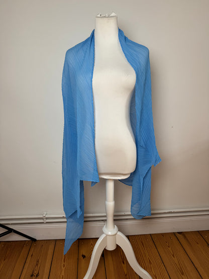 Vintage Issey Miyake Pleats Please plissee cloth Blue